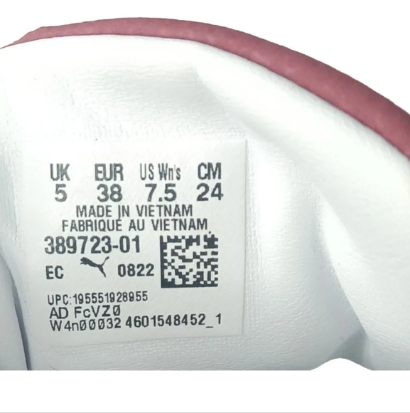 Puma Mayze New Heritage Shoes Women's Size 7.5 White Apricot' - Picture 7 of 10